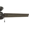 image:imageHunter Fan 52 inch Ceiling Fan with No Light Outdoor or Indoor Noble Bronze Ceiling Fan with Pull Chain for Kids Room Porch Living Room Office Kitchen Garage 3 Blades Renewed