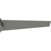 image:imageHunter Fan 52 inch Contemporary Matte Silver Outdoor Ceiling Fan with 3 Blades Renewed