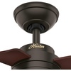image:imageHunter Fan 52 inch New Bronze IndoorOutdoor Ceiling Fan for Patio Farmhouse Balcony Bedroom Living Room Dining Room Kitchen Office Renewed