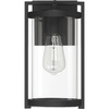 image:imageHUNTER Astwood Wall Lamp Matte Black Outdoor Lamp 1 Lamp 305 cm