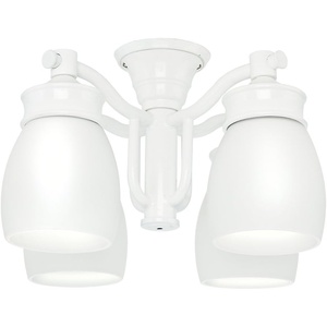 image:imageCasablanca 99088 Outdoor 4 Light Fixture Snow White