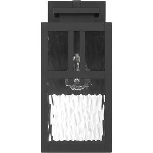 image:imageHUNTER Aspenbrook 14 Inch Matte Black Outdoor Wall Lamp 1 Lamp