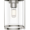 image:imageHunter  Astwood 1Light Matte Black Mini Pendant Light Dimmable Caged Style Cylinder Shaped for Bedrooms Kitchens Dining Living Rooms  19005Polished Nickel Finish