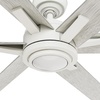 image:imageCasablanca Fan 65 Inch White IndoorOutdoor Ceiling fan with Light and Remote for Porch Living Room Office Kitchen Renewed