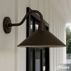 image:imageHunter Skyflow 1 Light Outdoor Wall Mount 106 Inch Tall and 179 Inch Wide 46023