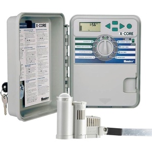 image:imageHunter Industries XCore 8 Solar Sync Combo sprinkler Controller Timer