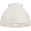 image:imageHunter  Erling 1Light Small Flush Mount Light Dimmable Modern Style Dome Shaped for Bedrooms Kitchens Dining Living Rooms Bathrooms Matte BlackMatte Black
