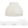 image:imageHunter  Erling 1Light Small Flush Mount Light Dimmable Modern Style Dome Shaped for Bedrooms Kitchens Dining Living Rooms Bathrooms Matte BlackSandstone