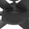 image:imageHunter Fan 52 inch Contemporary Matte Black Outdoor Ceiling Fan with 6 Blades Renewed