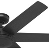 image:imageHunter Fan 52 inch Contemporary Matte Black Outdoor Ceiling Fan with 6 Blades Renewed