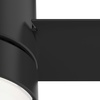 image:imageHunter Fan 52 inch Low Profile Matte Black Finish IndoorOutdoor Ceiling Fan with LED Light Kit and Remote Control Renewed