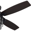 image:imageHunter Fan 52 inch Natural Iron Indoor or Outdoor Ceiling Fan with Light and Remote Control for Patios Living Room Bathroom Kitchen Garage Renewed