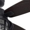 image:imageHunter Fan 52 inch Natural Iron Indoor or Outdoor Ceiling Fan with Light and Remote Control for Patios Living Room Bathroom Kitchen Garage Renewed