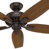 image:imageHunter Fan 52 inch Outdoor Ceiling Fan in Premier Bronze with 5 Roasted Walnut Reversible Blades Renewed