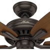 image:imageHunter Fan 52 inch Outdoor Ceiling Fan in Premier Bronze with 5 Roasted Walnut Reversible Blades Renewed