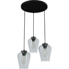 image:imageHunter Fan Company 19728 Vidria Cluster Pendant Matte Black