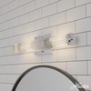 image:imageHunter  Holly Grove 2Light Chrome Medium Size Vanity Light Dimmable Formal Style for Bedrooms Kitchens Foyers Bathrooms  19935