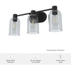 image:imageHunter Fan Company 19709 Lochemeade Vanity Light Natural IronNatural Iron