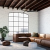 image:imageHunter 44 Aeronaut Outdoor Smart Ceiling Fan LED Light Remote BlackLuxe Gold
