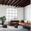 image:imageHunter 44 Aeronaut Outdoor Smart Ceiling Fan LED Light Remote BlackMatte Black