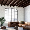 image:imageHunter 44 Aeronaut Outdoor Smart Ceiling Fan LED Light Remote BlackWhite