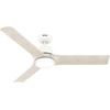 image:imageHunter 44 Aeronaut Outdoor Smart Ceiling Fan LED Light Remote BlackWhiteOak