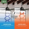 image:imageHunter Phenomenon Indoor Ceiling Fan Smart Quiet 60 inch Matte BlackMatte Black