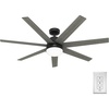 image:imageHunter Phenomenon Indoor Ceiling Fan Smart Quiet 60 inch Matte BlackMatte Black