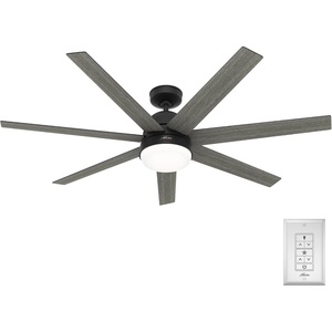 image:imageHunter Phenomenon Indoor Ceiling Fan Smart Quiet 60 inch Matte BlackMatte Black