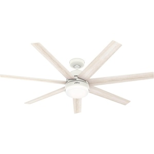 image:imageHunter Phenomenon Indoor Ceiling Fan Smart Quiet 60 inch Matte BlackMatte White
