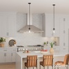 image:imageHunter  Xidane 1Light Matte Black Medium Size Pendant Light Dimmable MidCentury Modern Style Globe Shaped for Bedrooms Kitchens Dining Living Rooms  19513