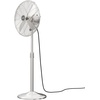 image:imageHunter Classic S16 Oscillating Standing Fan Adjustable Height 16 Inch 3 Speeds Matte Black 97316Brushed Nickel