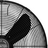 image:imageHunter Classic S16 Oscillating Standing Fan Adjustable Height 16 Inch 3 Speeds Matte Black 97316Matte Black