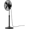 image:imageHunter Classic S16 Oscillating Standing Fan Adjustable Height 16 Inch 3 Speeds Matte Black 97316Matte Black