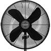 image:imageHunter Classic S16 Oscillating Standing Fan Adjustable Height 16 Inch 3 Speeds Matte Black 97316Matte Black